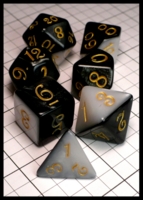 Dice : Dice - Dice Sets - White Swirl and Black Sparkle with Fancy Gold Numerals - Temu Mar 2024